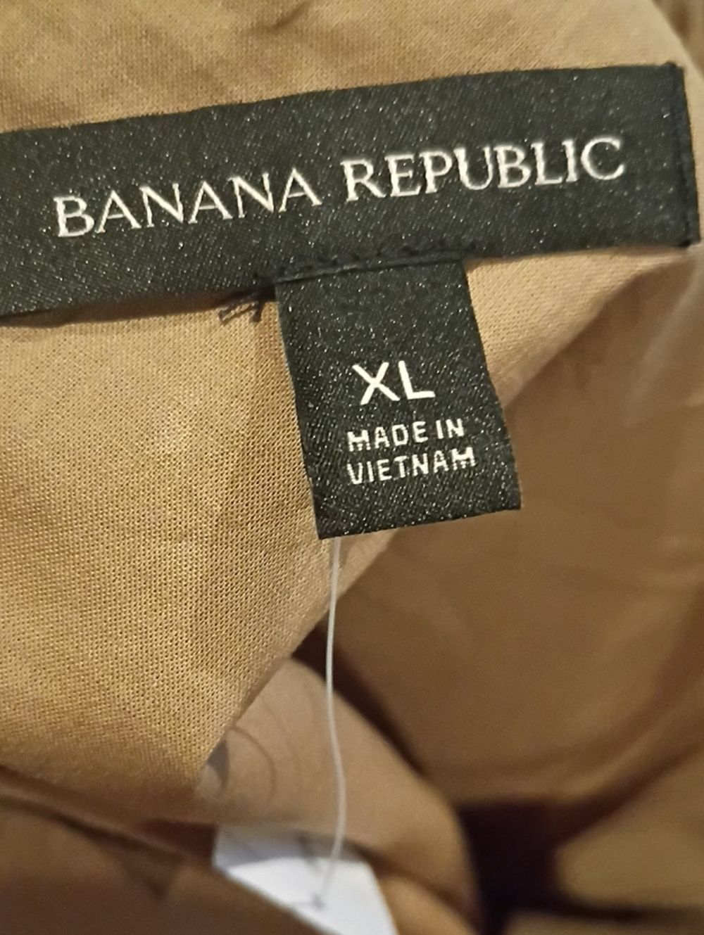BANANA REPUBLIC Tan/Khaki Halter Top